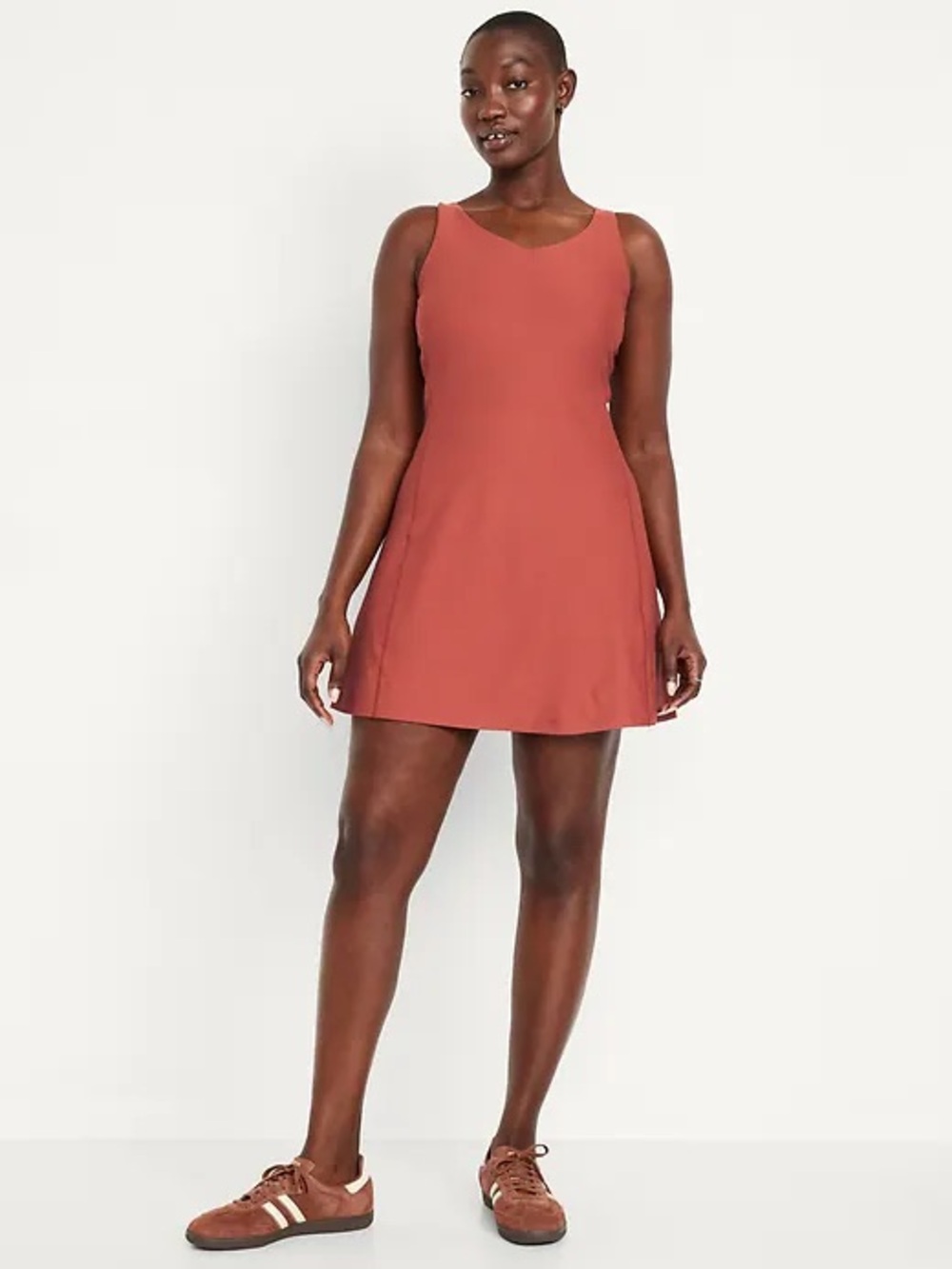 Old Navy PowerSoft Athletic Dress - Size Medium - Cherry Birch